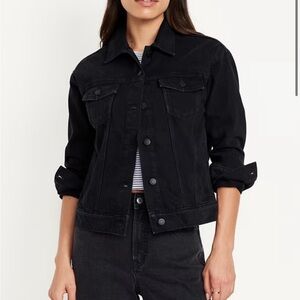Old Navy Black Jean Jacket